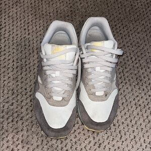 Nike Gray and White Athletic Shoes